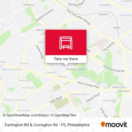 Earlington Rd & Covington Rd - FS map