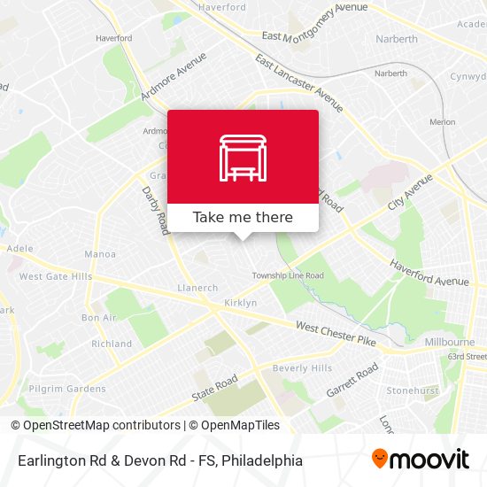 Earlington Rd & Devon Rd - FS map