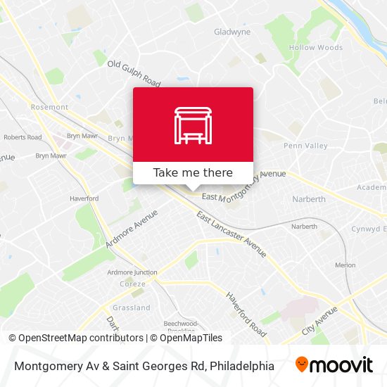 Montgomery Av & Saint Georges Rd map