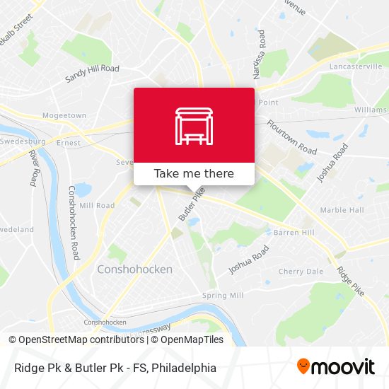 Ridge Pk & Butler Pk - FS map