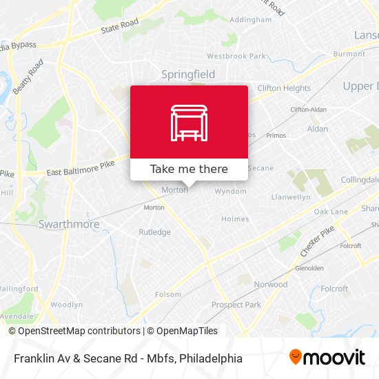 Mapa de Franklin Av & Secane Rd - Mbfs