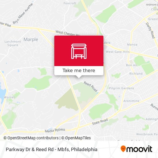 Mapa de Parkway Dr & Reed Rd - Mbfs