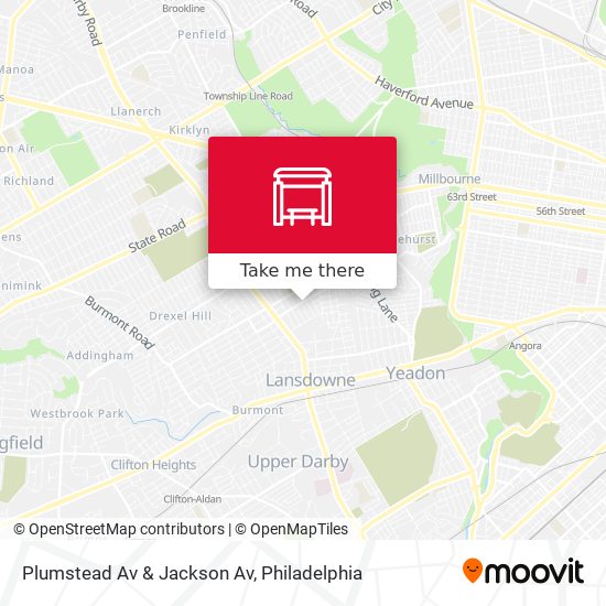 Plumstead Av & Jackson Av map