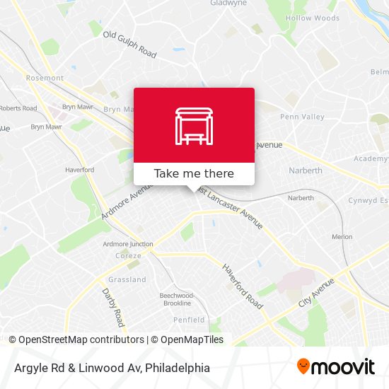 Mapa de Argyle Rd & Linwood Av