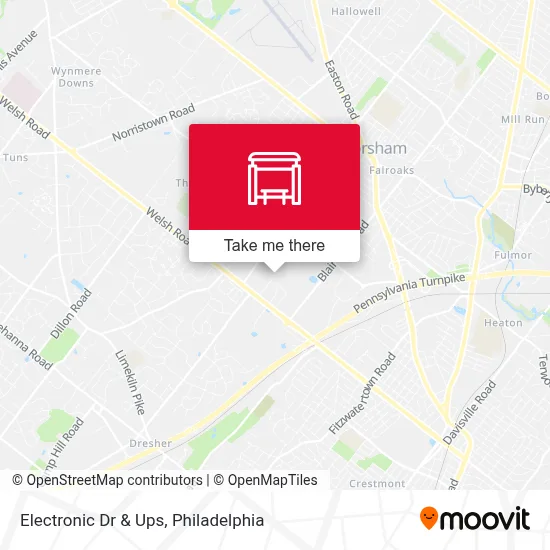 Electronic Dr & Ups map