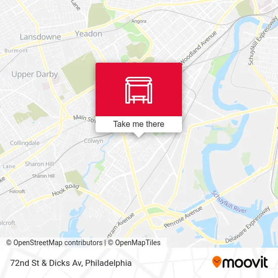 72nd St & Dicks Av map