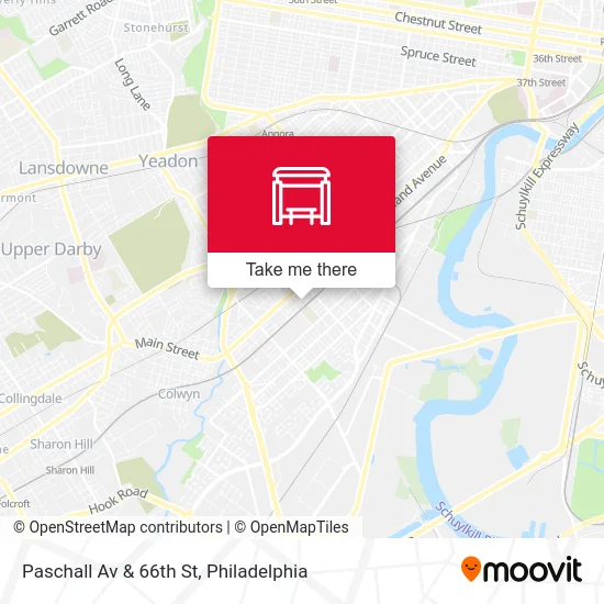 Paschall Av & 66th St map