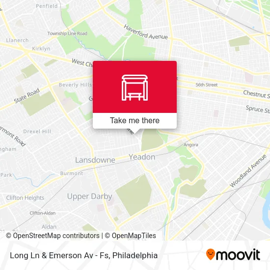 Long Ln & Emerson Av - Fs map