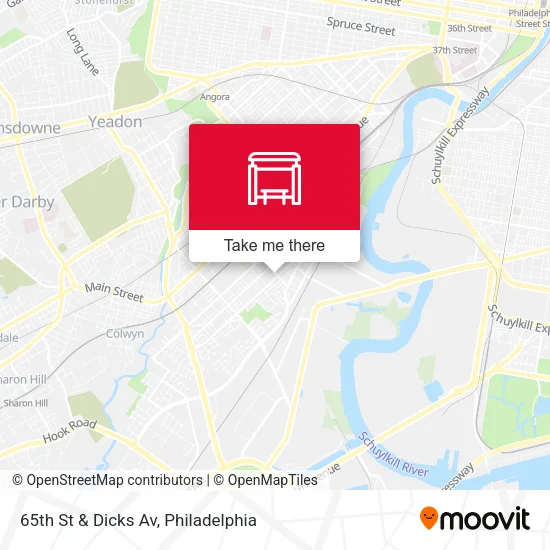 Mapa de 65th St & Dicks Av