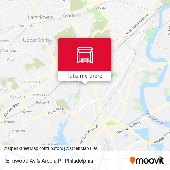 Mapa de Elmwood Av & Arcola Pl