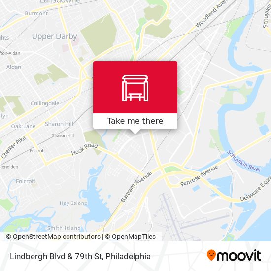 Lindbergh Blvd & 79th St map