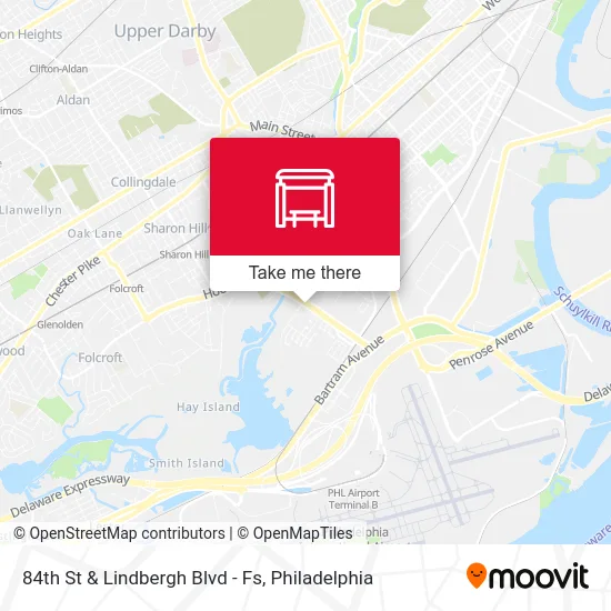 84th St & Lindbergh Blvd - Fs map