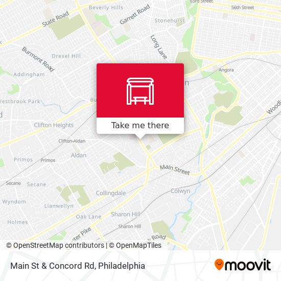 Mapa de Main St & Concord Rd