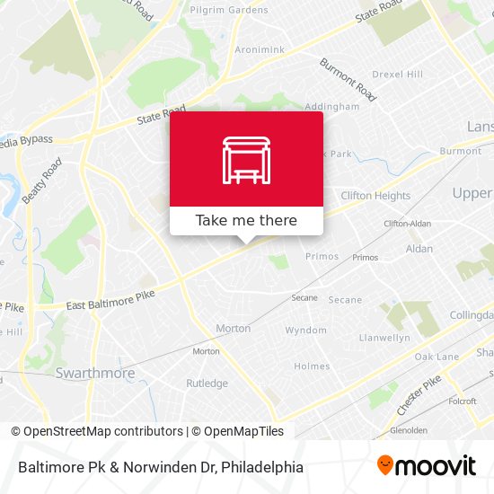 Mapa de Baltimore Pk & Norwinden Dr