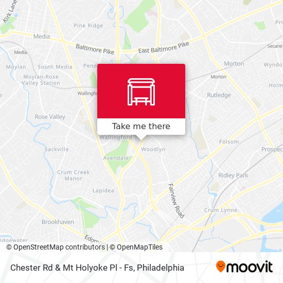 Mapa de Chester Rd & Mt Holyoke Pl - Fs
