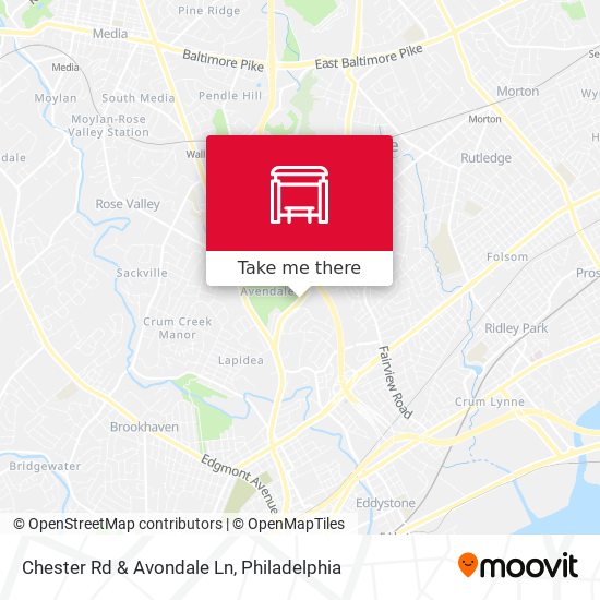 Chester Rd & Avondale Ln map