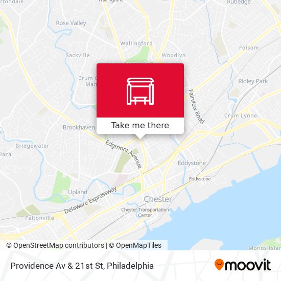 Providence Av & 21st St map