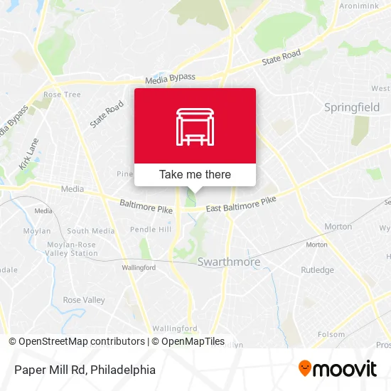 Paper Mill Rd map