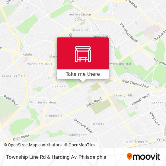 Township Lines Near Me How To Get To Township Line Rd & Harding Av In Upper Darby By Bus Or Subway?