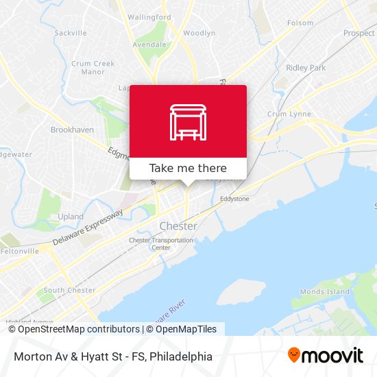 Morton Av & Hyatt St - FS map