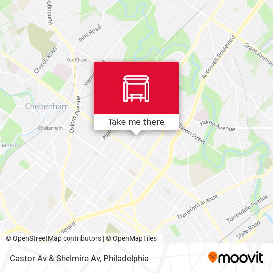 Mapa de Castor Av & Shelmire Av