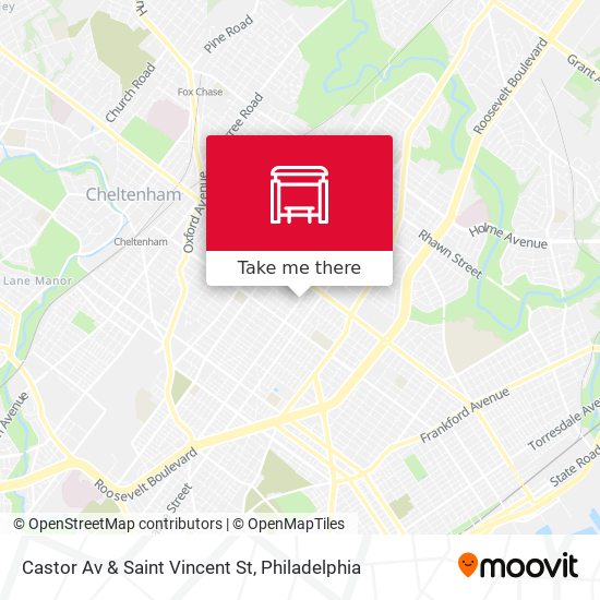 Mapa de Castor Av & Saint Vincent St