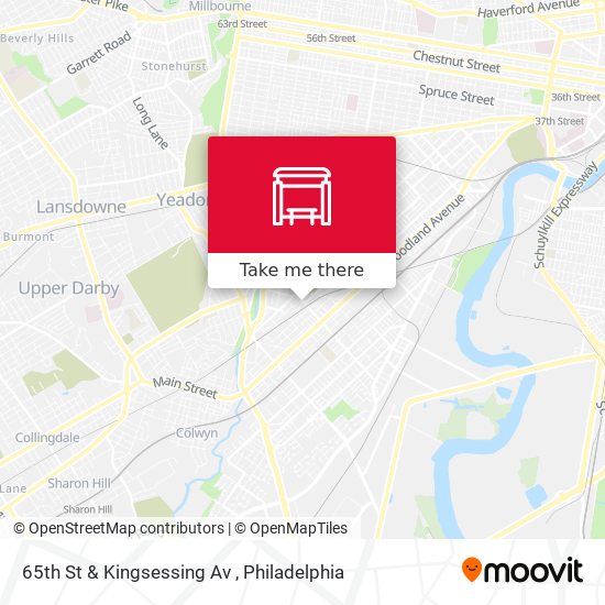 Mapa de 65th St & Kingsessing Av