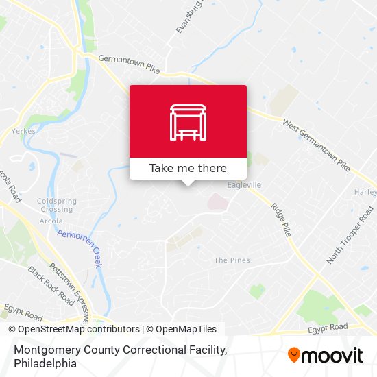 Mapa de Montgomery County Correctional Facility