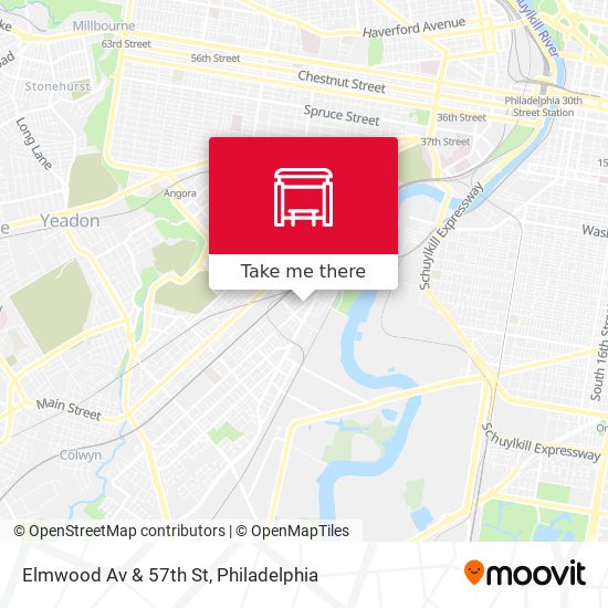 Elmwood Av & 57th St map