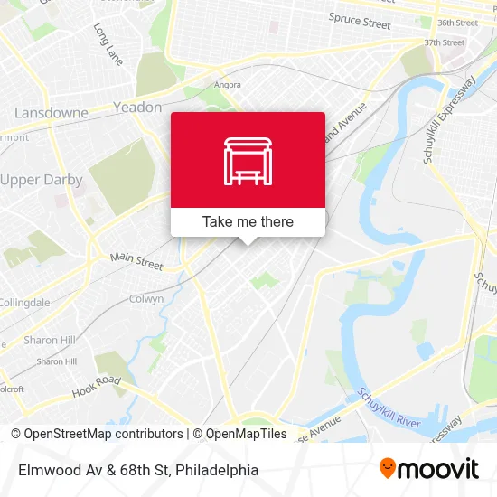 Elmwood Av & 68th St map