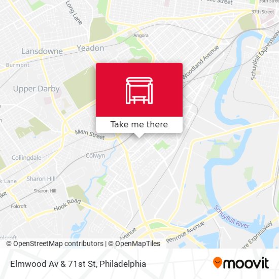 Elmwood Av & 71st St map