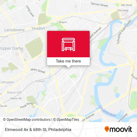 Elmwood Av & 68th St map