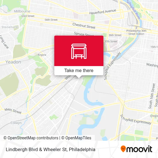 Lindbergh Blvd & Wheeler St map