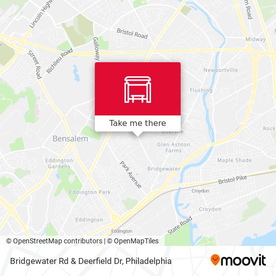Mapa de Bridgewater Rd & Deerfield Dr