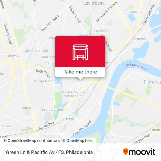 Green Ln & Pacitfic Av - FS map