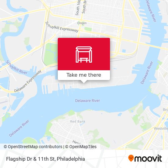 Mapa de Flagship Dr & 11th St