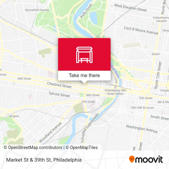 Mapa de Market St & 39th St