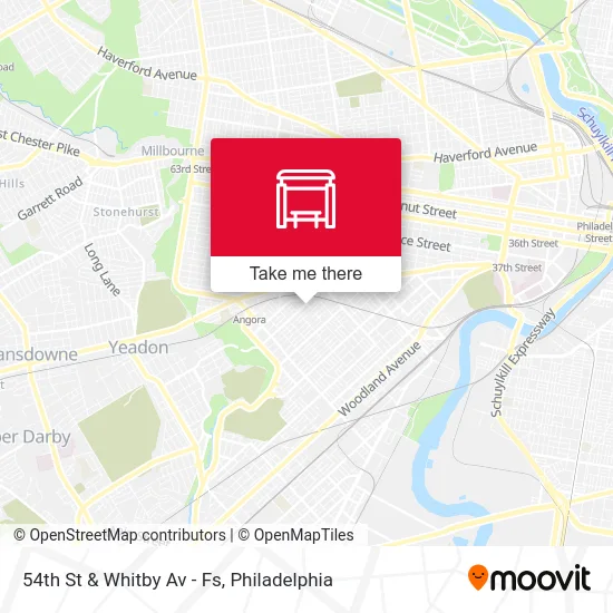 54th St & Whitby Av - Fs map