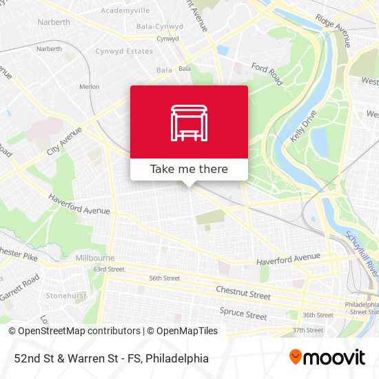 Mapa de 52nd St & Warren St - FS