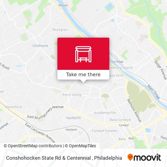 Mapa de Conshohocken State Rd & Centennial