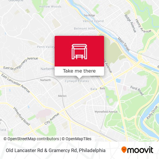 Old Lancaster Rd & Gramercy Rd map