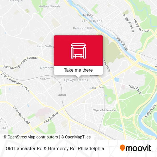 Old Lancaster Rd & Gramercy Rd map