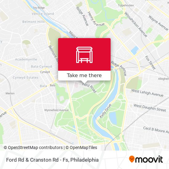 Mapa de Ford Rd & Cranston Rd - Fs