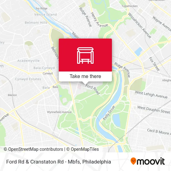 Ford Rd & Cranstaton Rd - Mbfs map