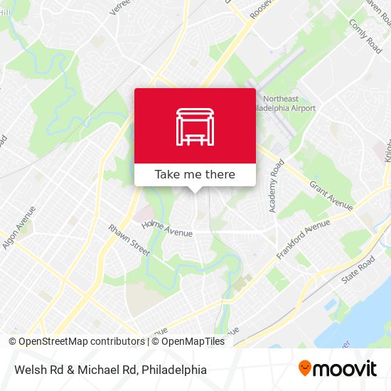 Welsh Rd & Michael Rd map