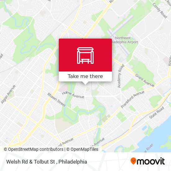 Mapa de Welsh Rd & Tolbut St