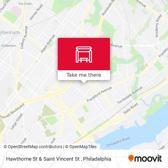 Mapa de Hawthorne St & Saint Vincent St