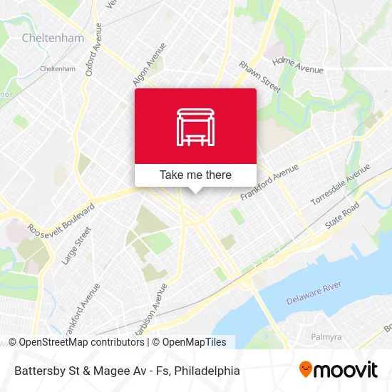 Battersby St & Magee Av - Fs map