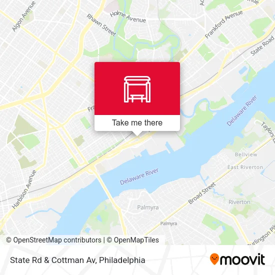 Mapa de State Rd & Cottman Av