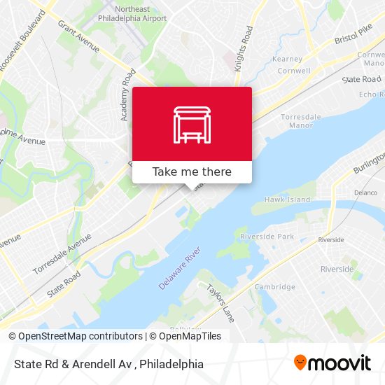 State Rd & Arendell Av map